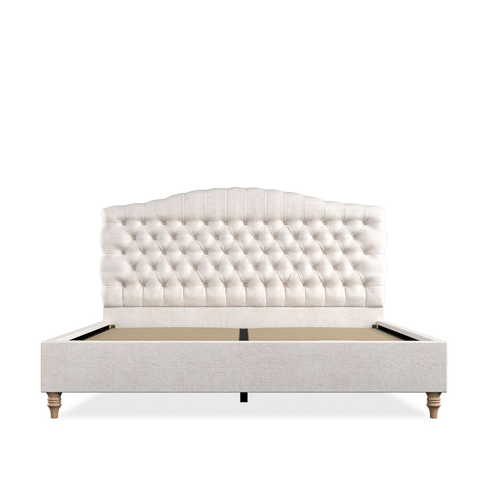 Kendal Super King-Size Bed in Brooklyn Fabric - Lace White 6