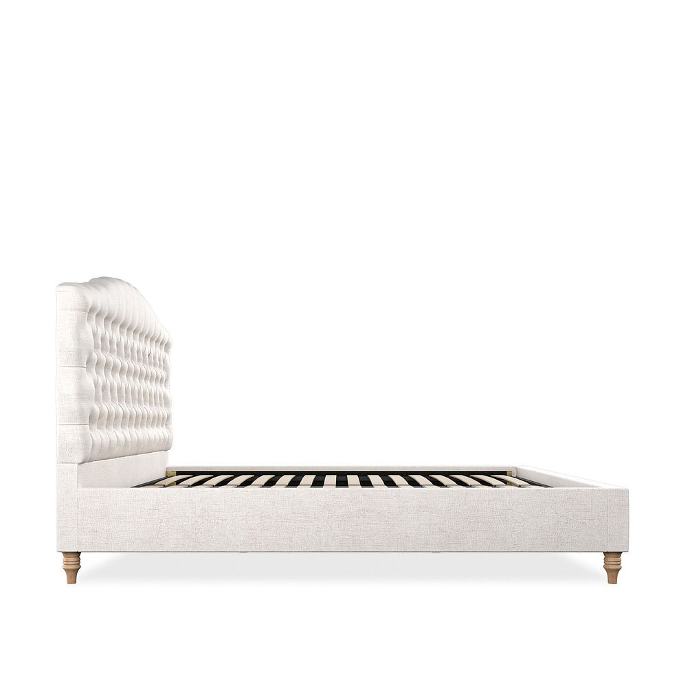 Kendal Super King-Size Bed in Brooklyn Fabric - Lace White 7