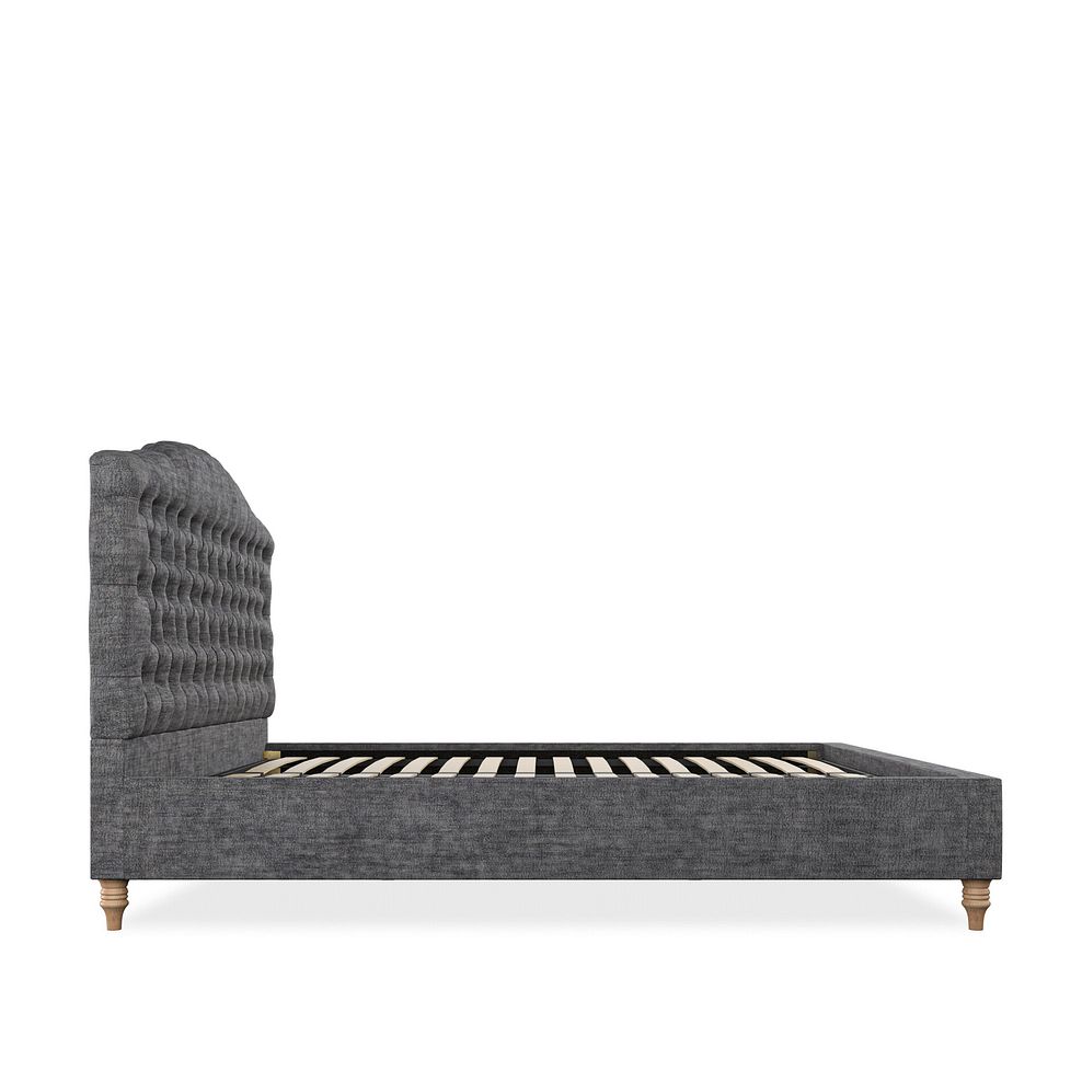 Kendal Super King-Size Bed in Brooklyn Fabric - Asteroid Grey 4