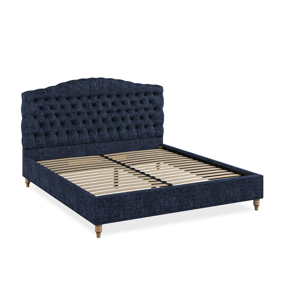 Kendal Super King-Size Bed in Brooklyn Fabric - Hummingbird Blue 2