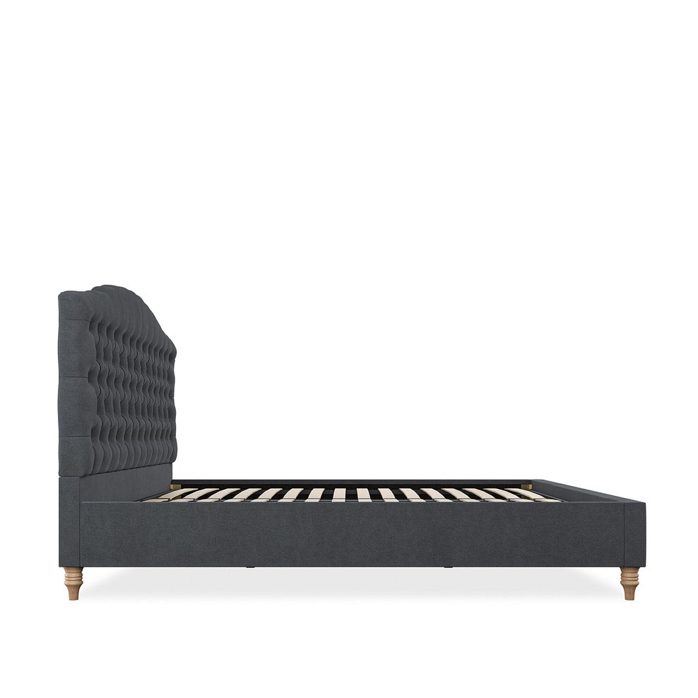Kendal Super King-Size Bed in Venice Fabric - Anthracite 4
