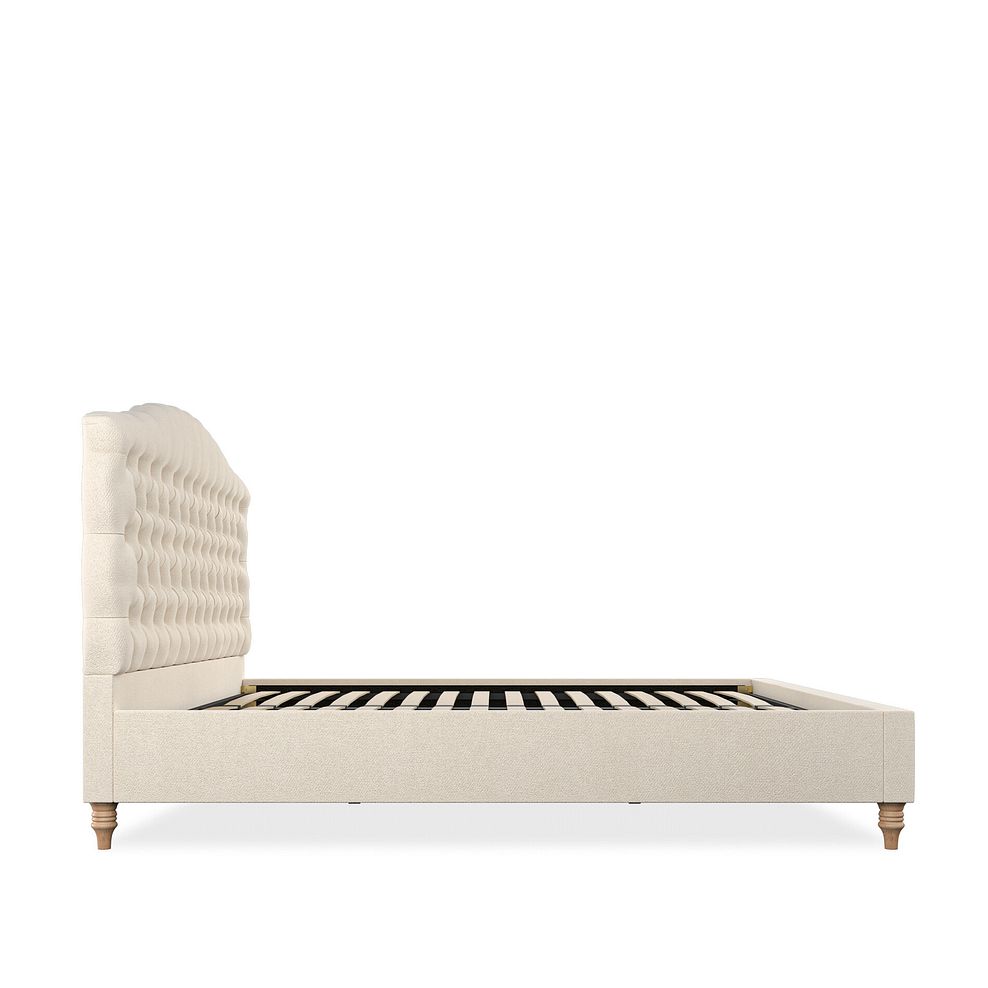 Kendal Super King-Size Bed in Venice Fabric - Cream 4