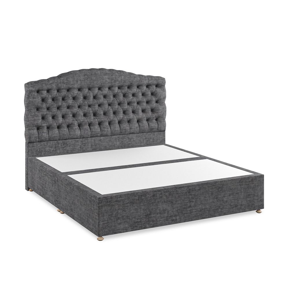 Kendal Super King-Size Divan Bed in Brooklyn Fabric - Asteroid Grey 2