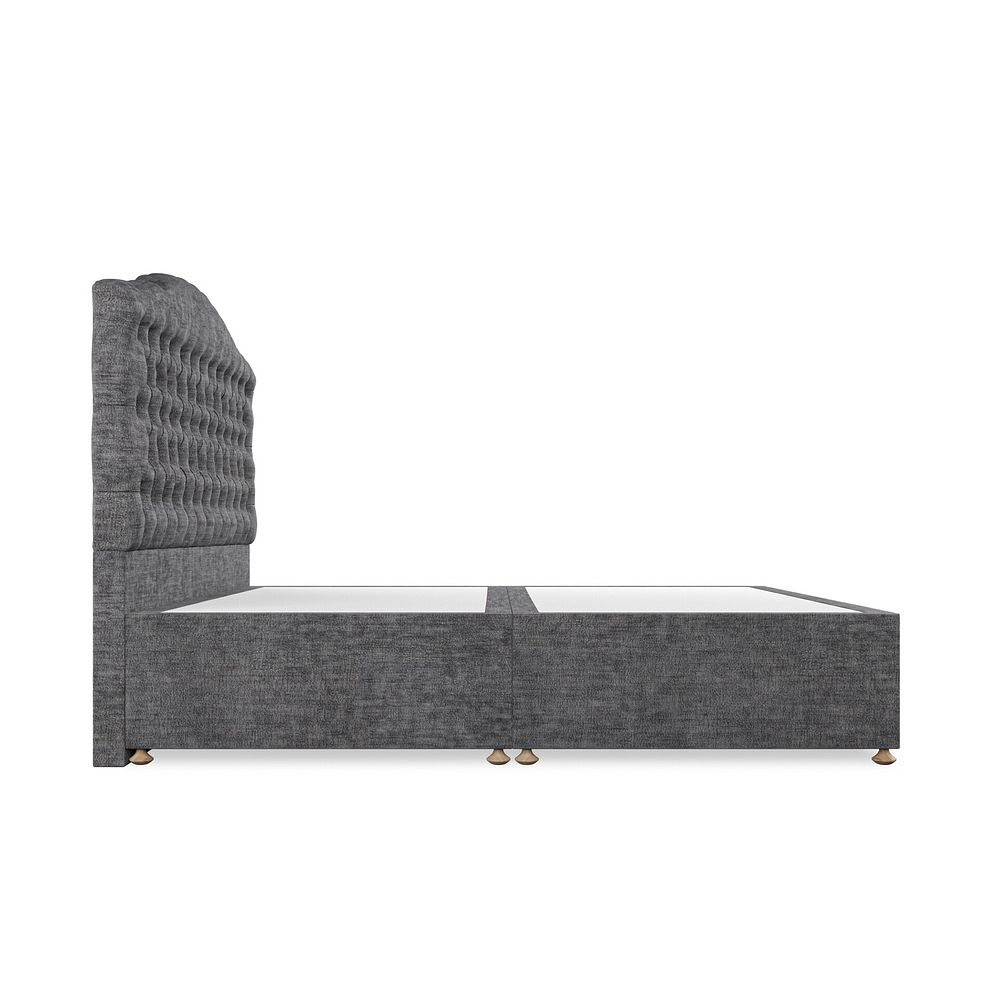 Kendal Super King-Size Divan Bed in Brooklyn Fabric - Asteroid Grey 4
