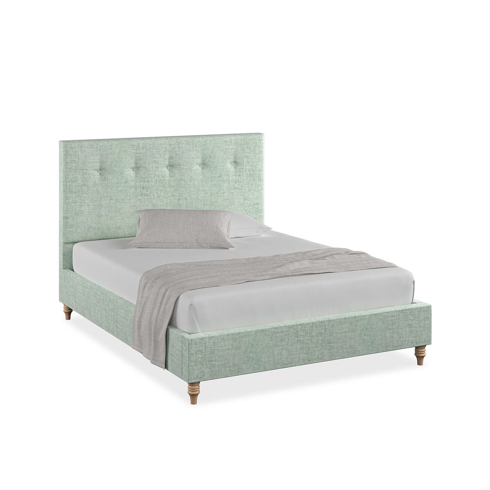 Kent King-Size Bed in Brooklyn Fabric - Glacier 1