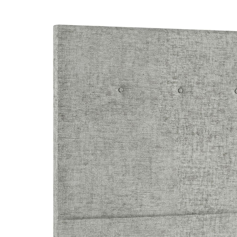 Kent King-Size 2 Drawer Divan Bed in Brooklyn Fabric - Fallow Grey 5