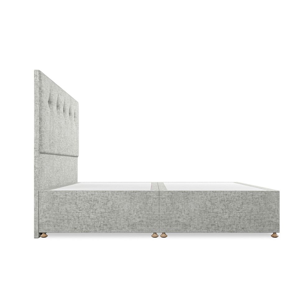 Kent Super King-Size Divan Bed in Brooklyn Fabric - Fallow Grey 4
