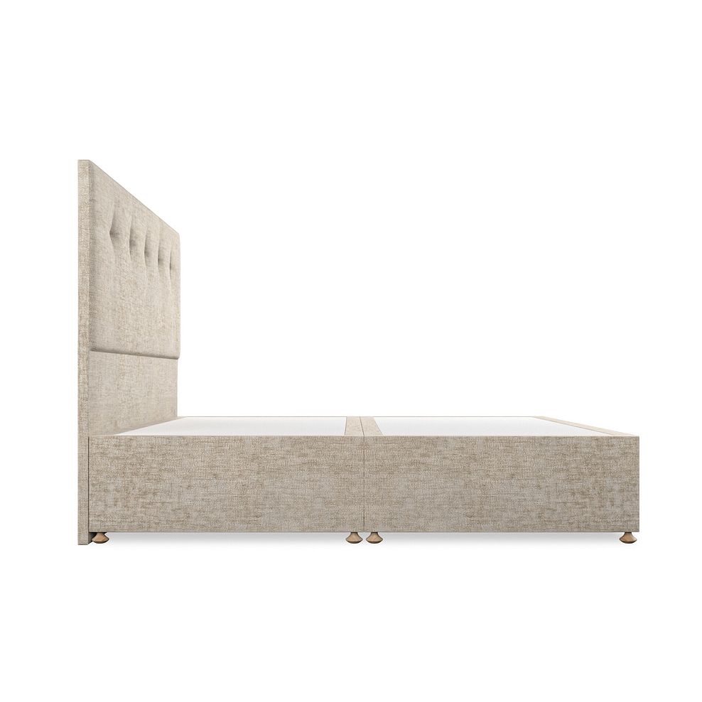 Kent Super King-Size Divan Bed in Brooklyn Fabric - Quill Grey 4