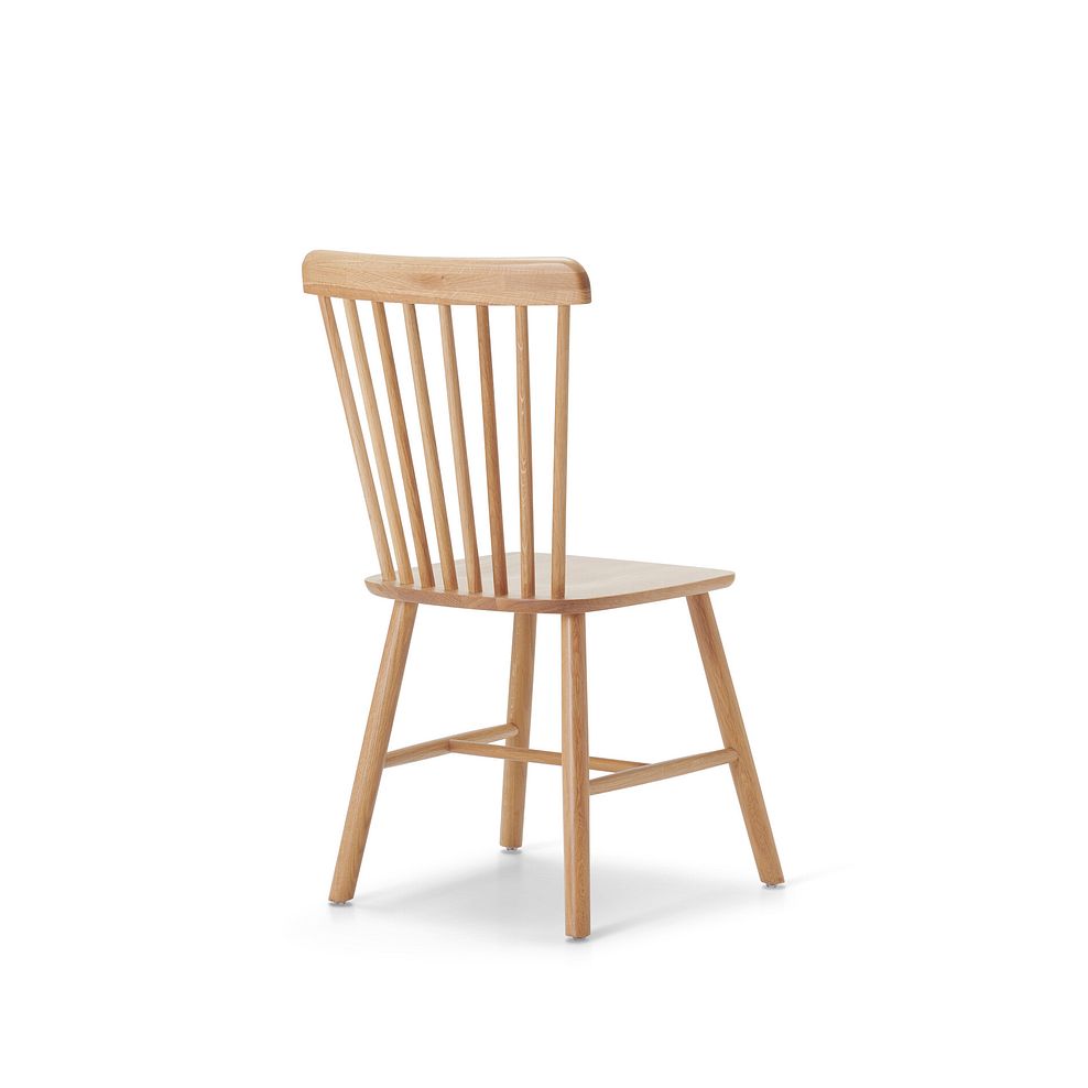 Kingham Natural Oak Spindle Chair 4