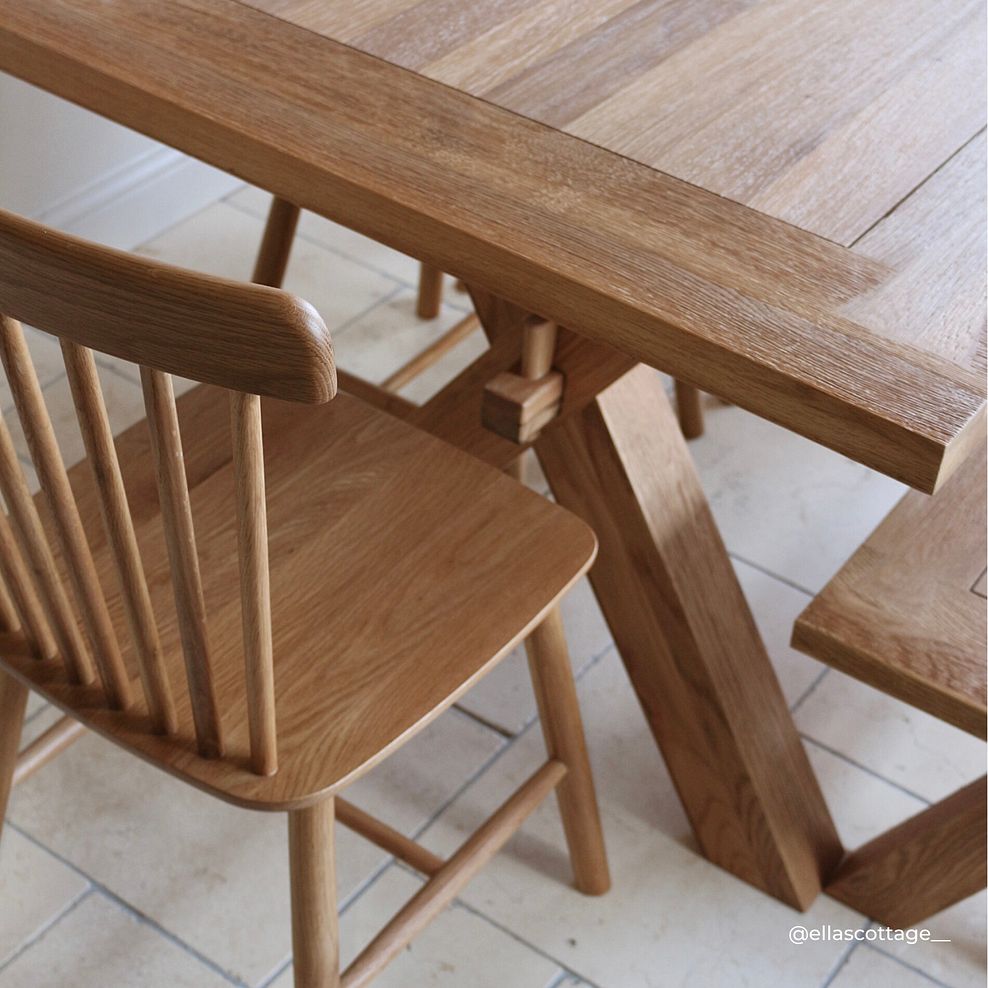 Kingham Natural Oak Spindle Chair 5