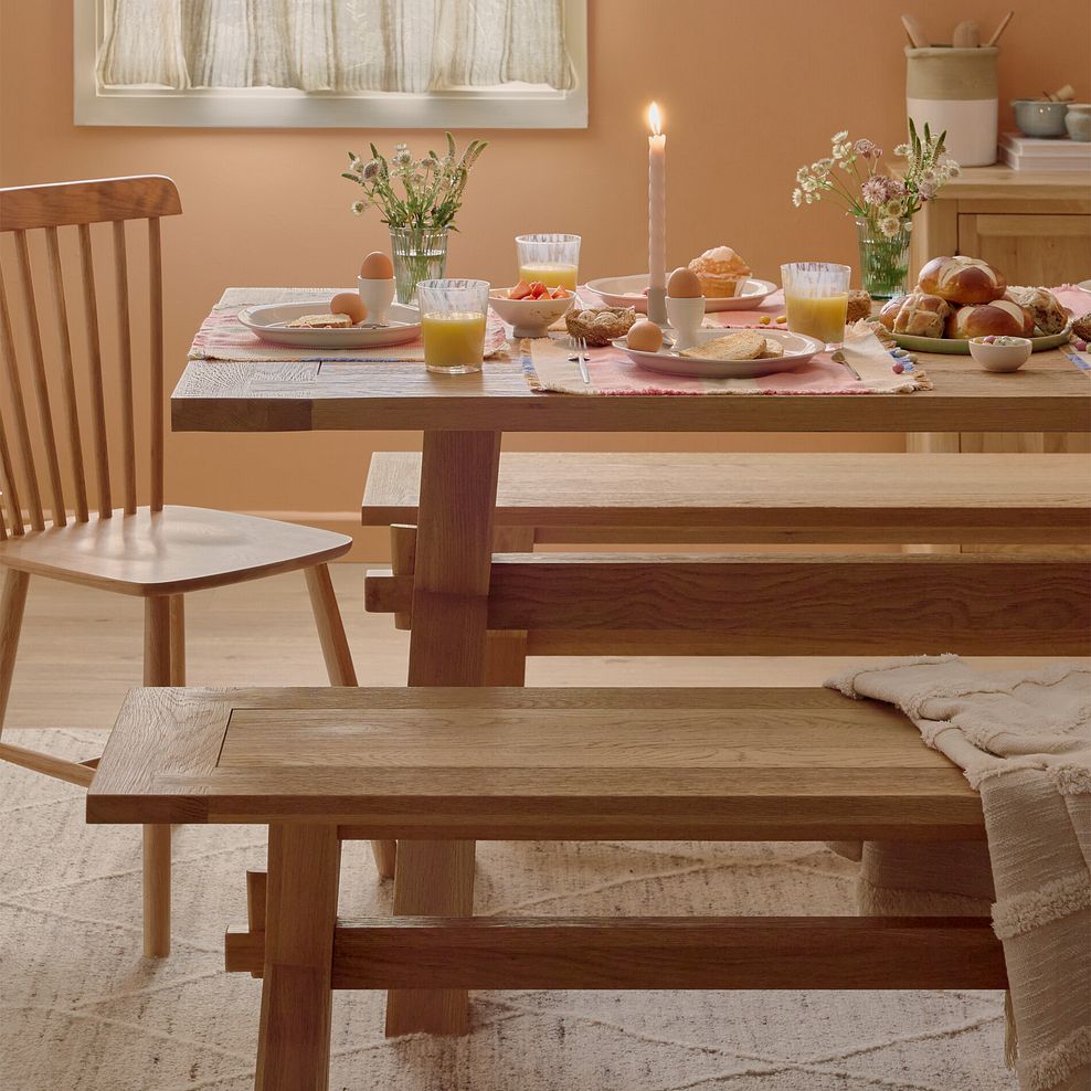 Kingham Natural Oak Spindle Chair 3