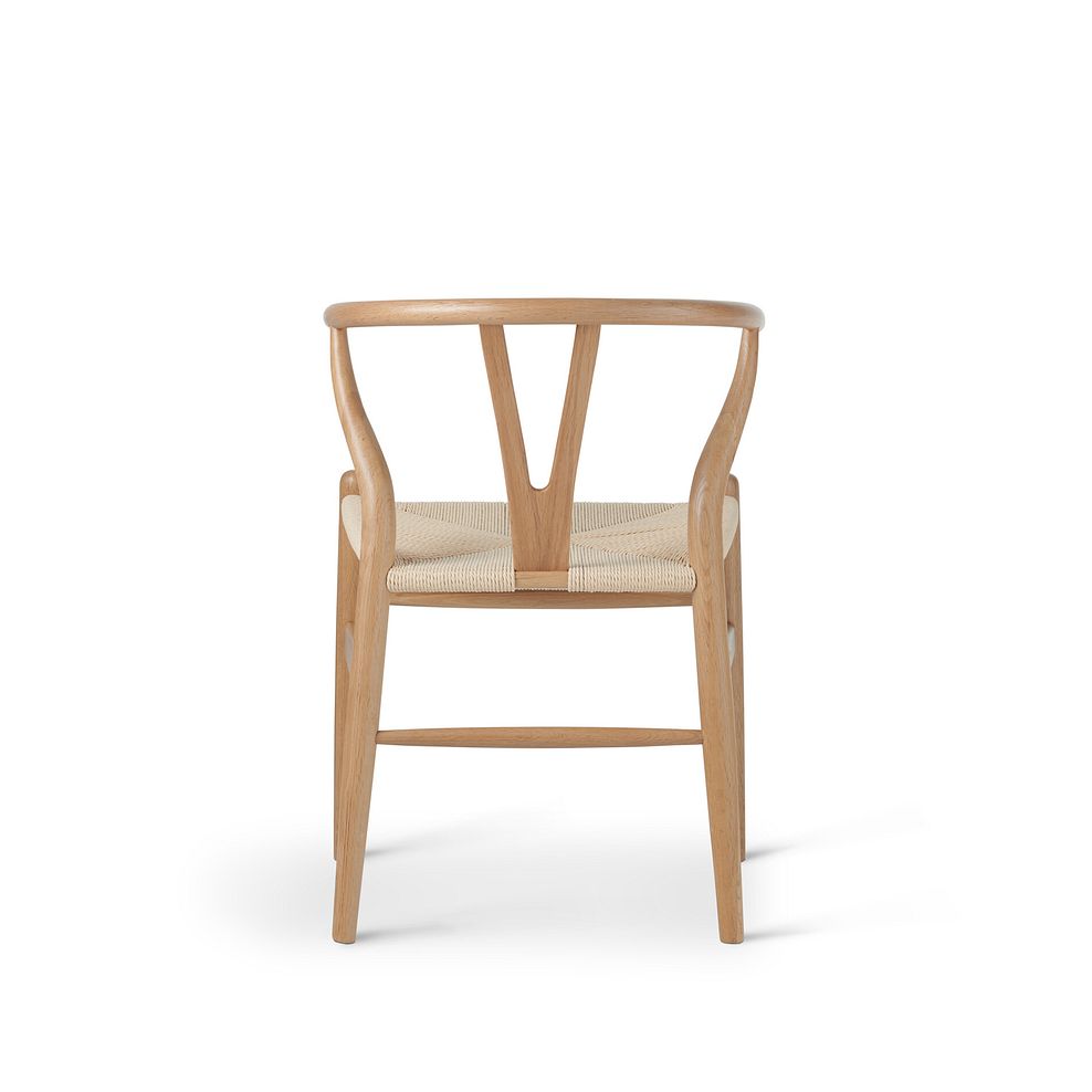 Lars Dining Chair in Natural Oak with Natural Seat 6