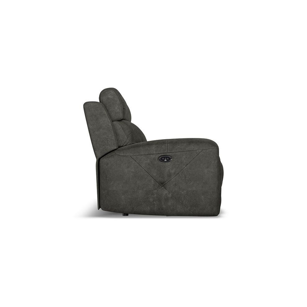 Leo 2 Seater Recliner Sofa in Billy Joe Grey Fabric 6