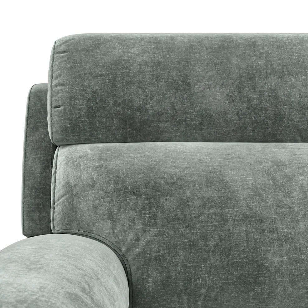 Leo 2 Seater Recliner Sofa in Descent Pewter Fabric 12