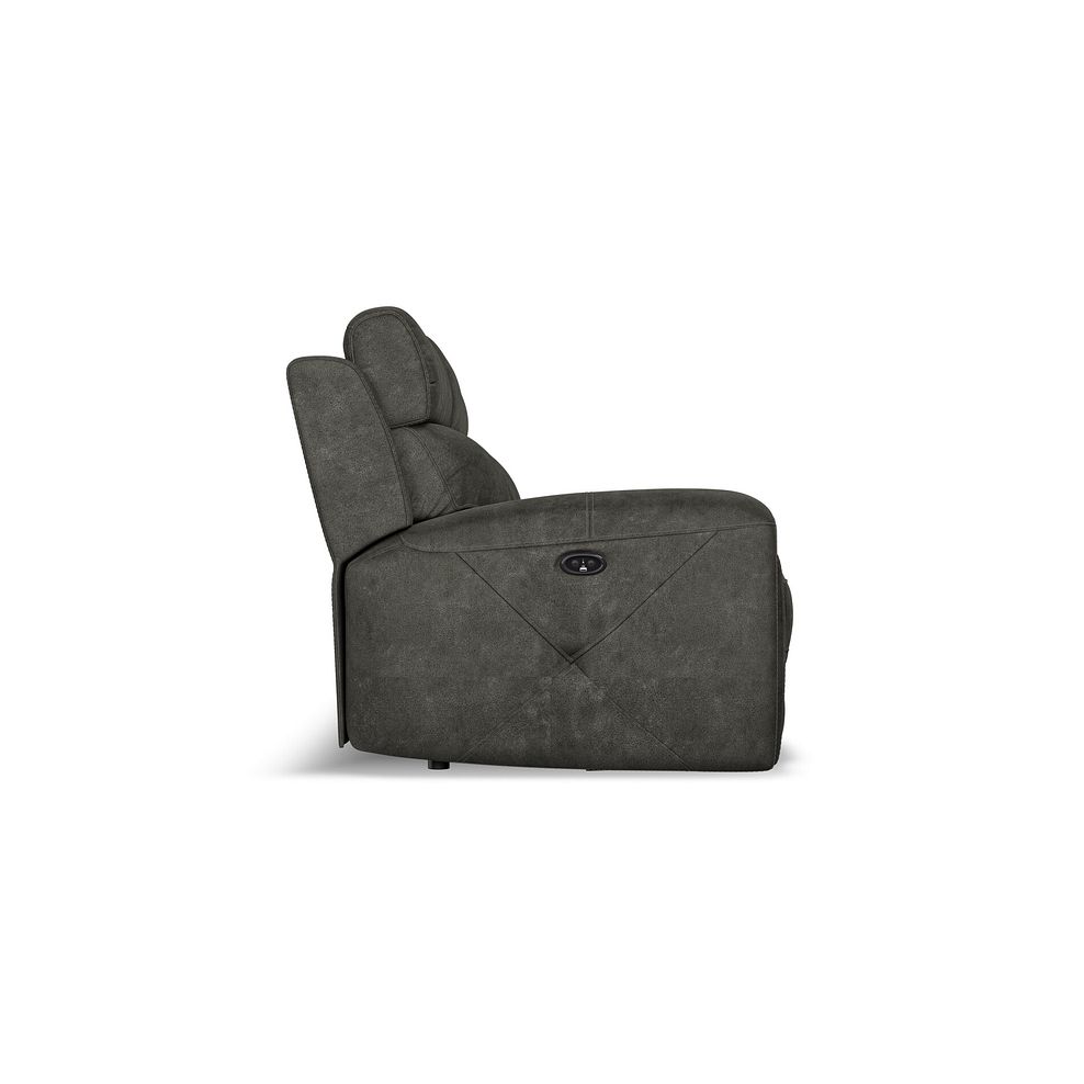 Leo 3 Seater Recliner Sofa in Billy Joe Grey Fabric 7