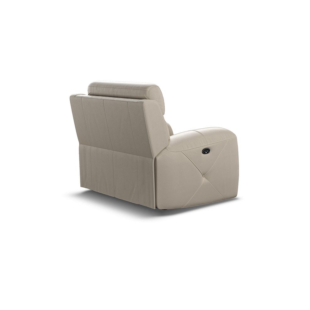 Leo Recliner Armchair in Pebble Leather 4