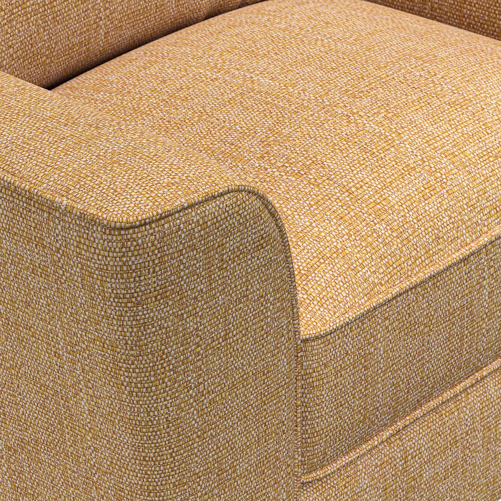 Levi 2 Seater Sofa in Barley Citrus Fabric with Asher Natural Scatters 7