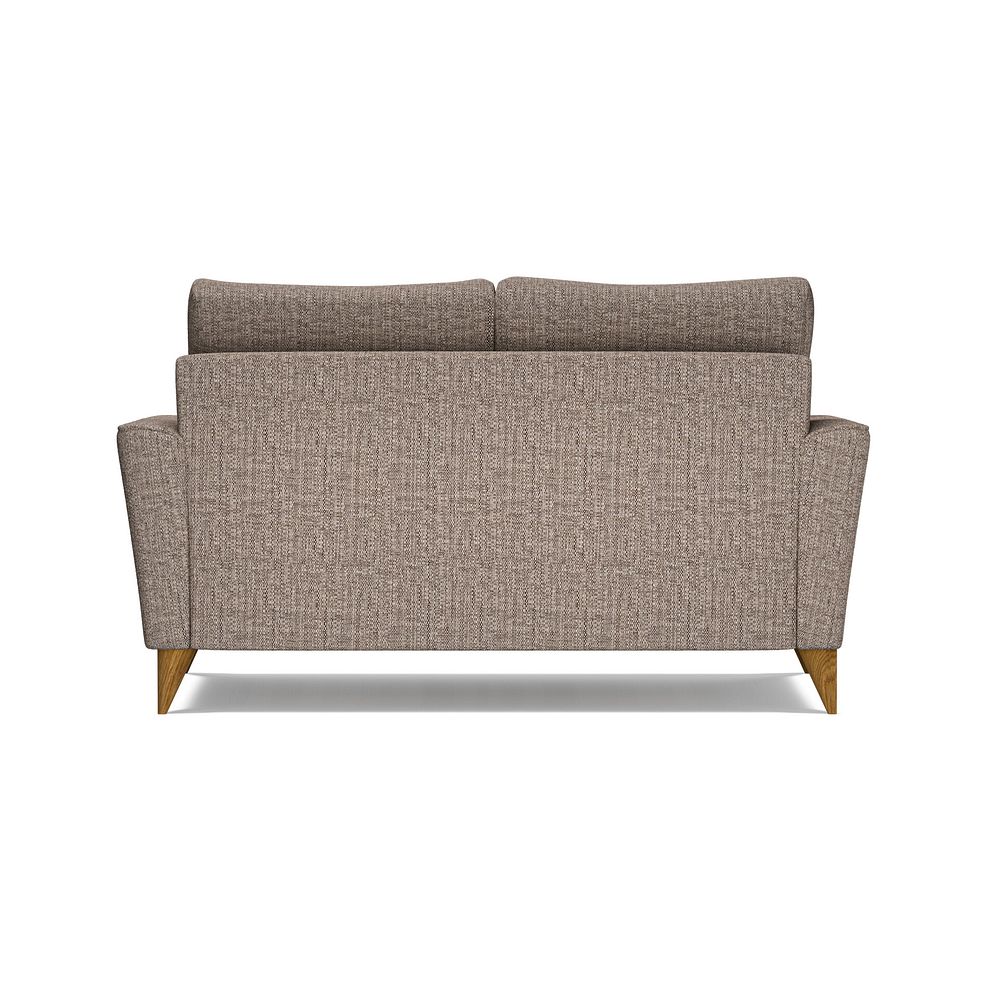 Levi 2 Seater Sofa in Barley Coffee Fabric with Asher Rust Scatters Thumbnail 4