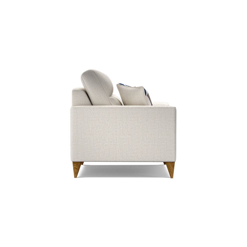 Levi 2 Seater Sofa in Barley Ivory Fabric with Asher Ocean Scatters Thumbnail 3