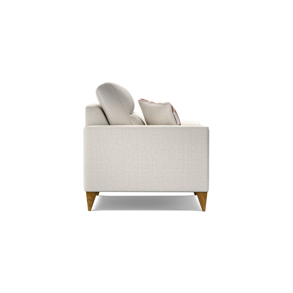 Levi 2 Seater Sofa in Barley Ivory Fabric with Asher Rust Scatters Thumbnail 3