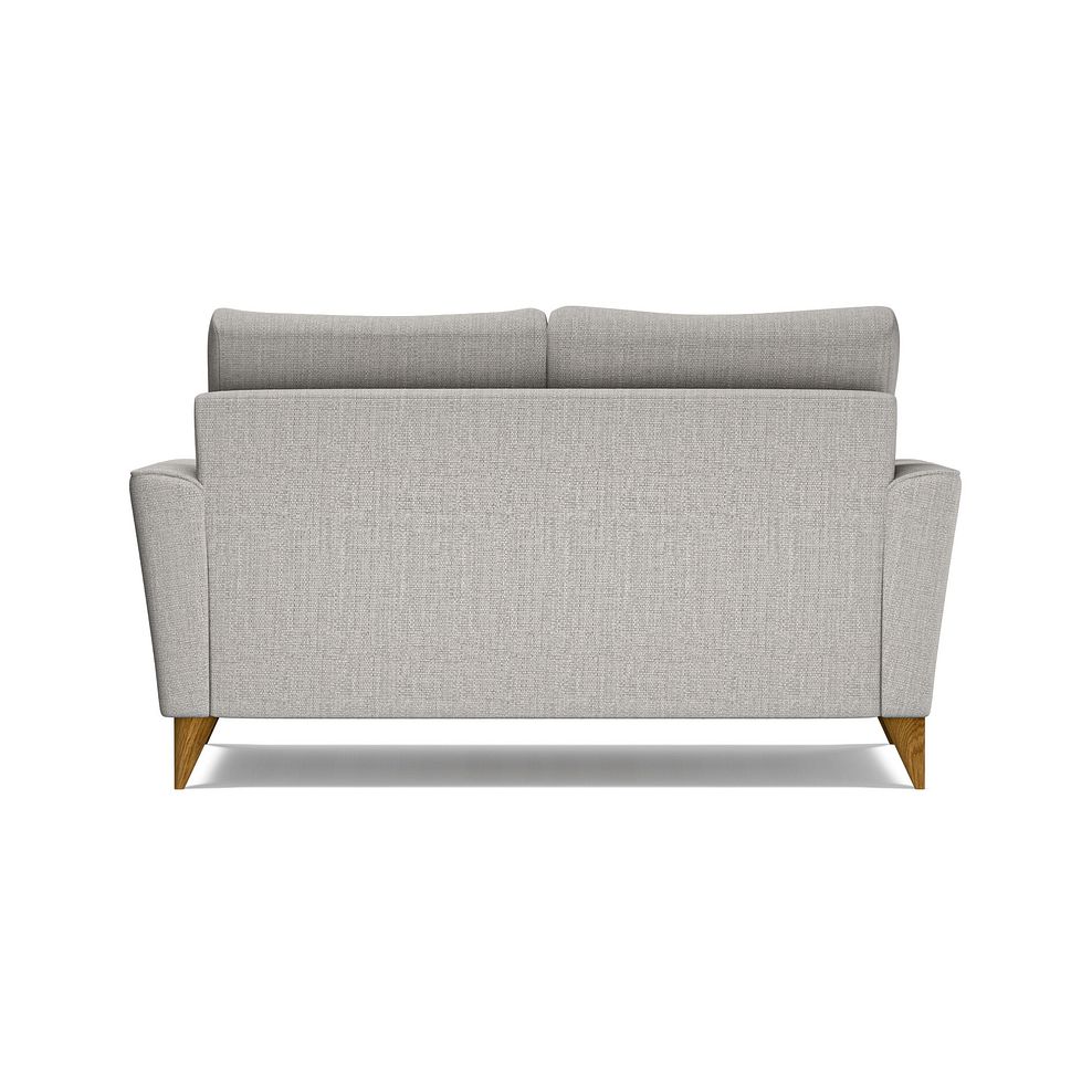 Levi 2 Seater Sofa in Barley Silver Fabric with Asher Ocean Scatters 6