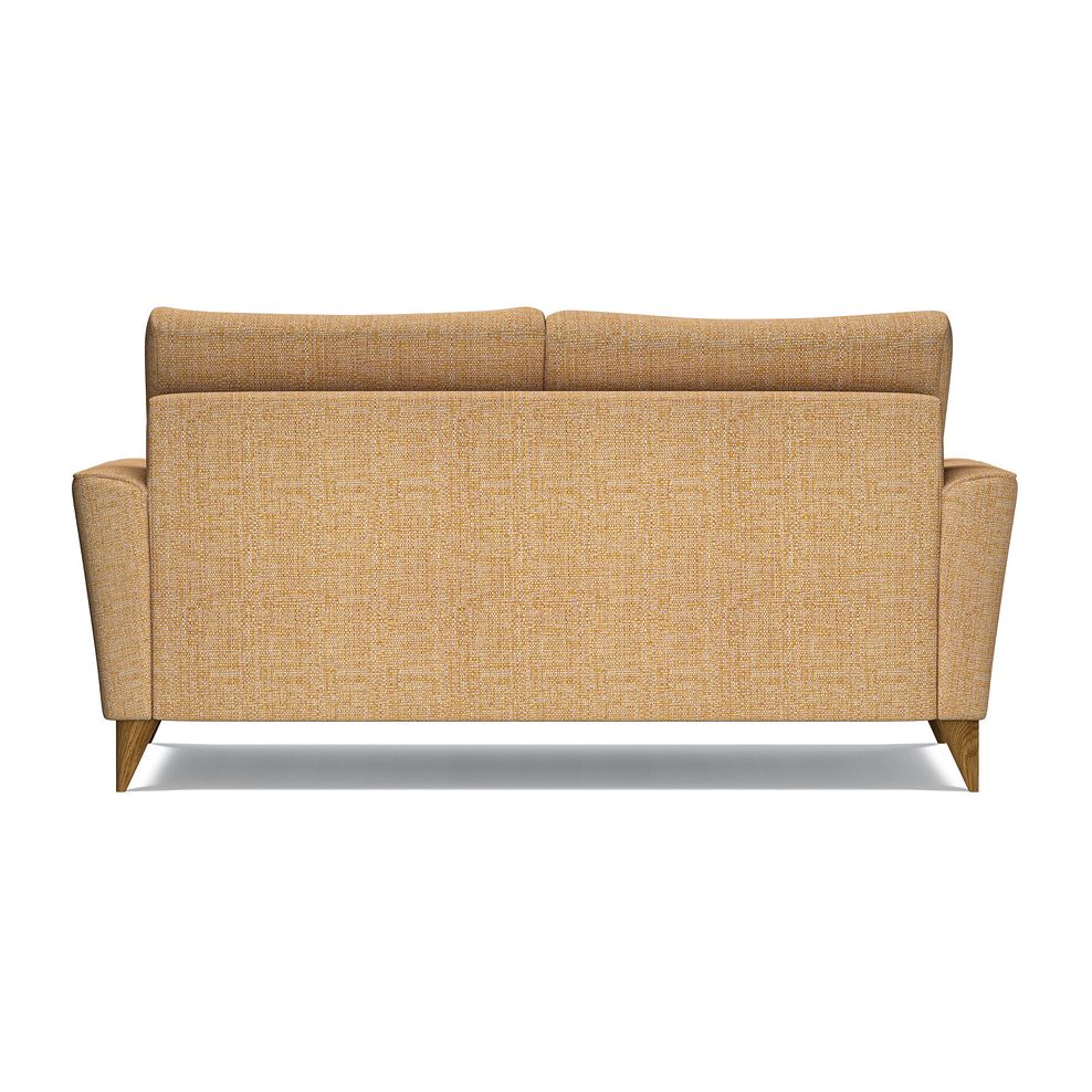 Levi 3 Seater Sofa in Barley Citrus Fabric with Asher Natural Scatters 4