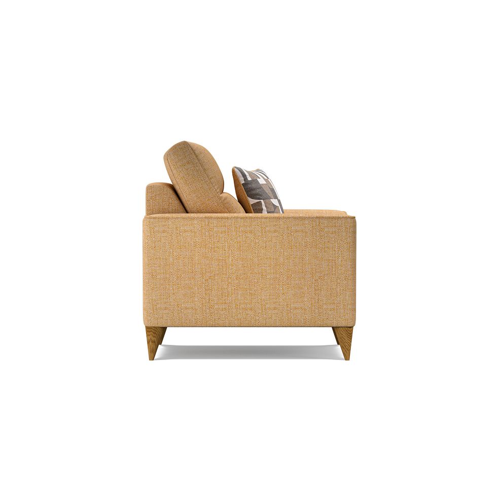 Levi Armchair in Barley Citrus Fabric with Asher Natural Scatter 3