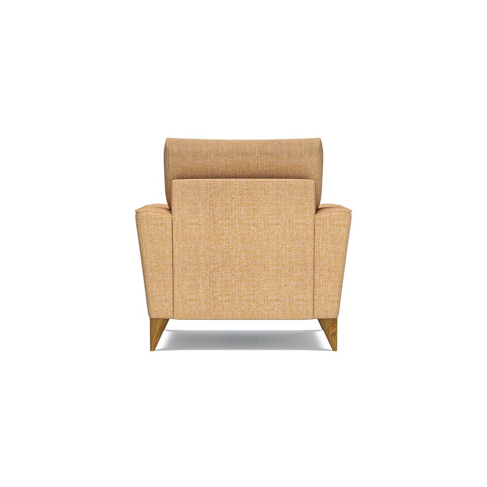 Levi Armchair in Barley Citrus Fabric with Asher Natural Scatter Thumbnail 4