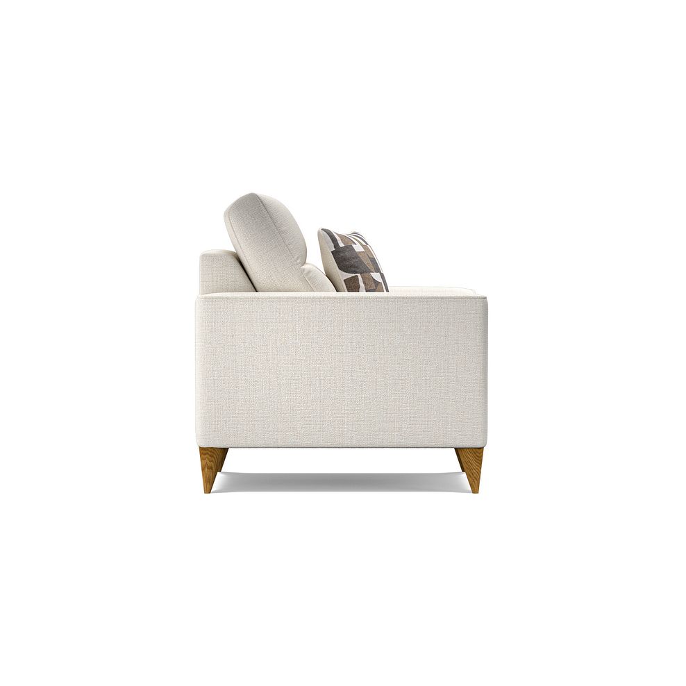 Levi Armchair in Barley Ivory Fabric with Asher Natural Scatter 3