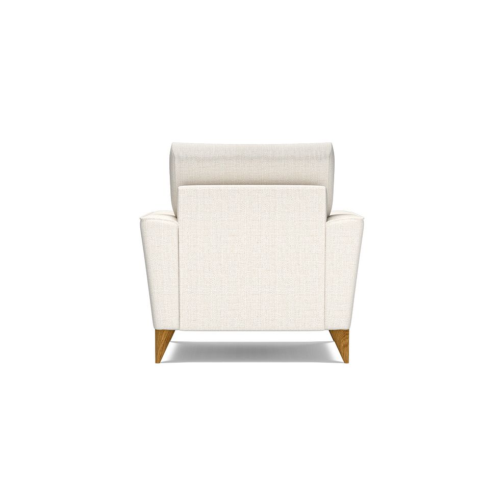 Levi Armchair in Barley Ivory Fabric with Asher Natural Scatter Thumbnail 4