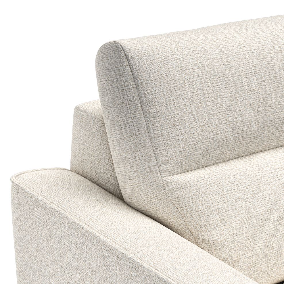 Levi Armchair in Barley Ivory Fabric with Asher Natural Scatter 6