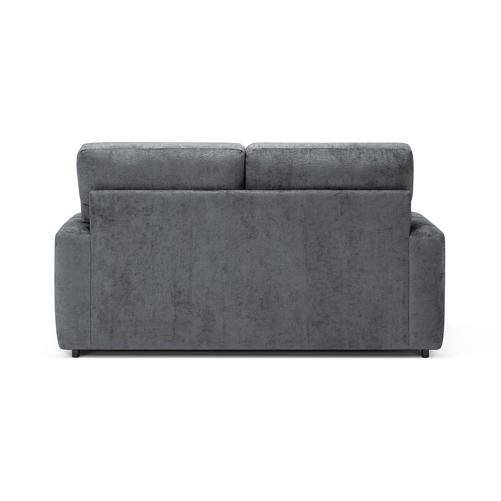 Lorenzo 2 Seater Sofa in Paolo Grey Fabric with Seal Scatter Cushions 5