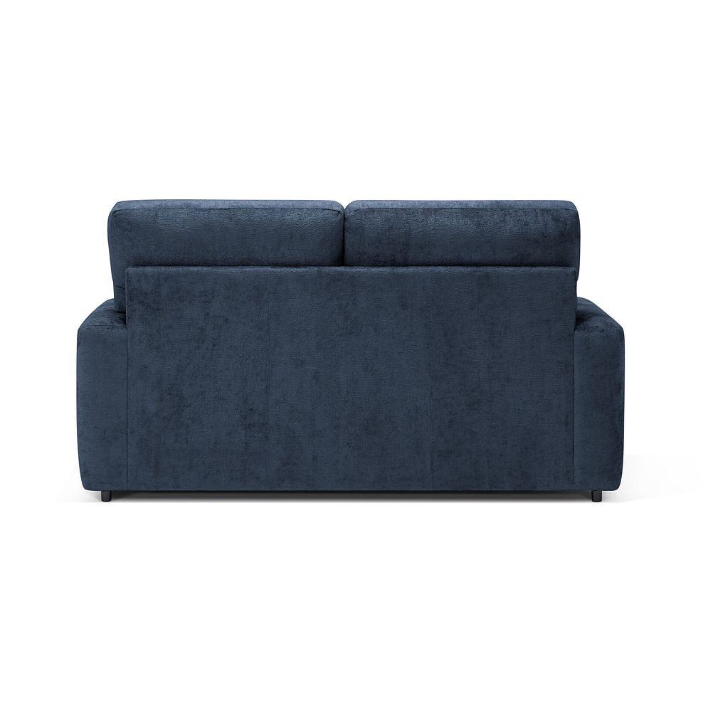 Lorenzo 2 Seater Sofa in Paolo Navy Fabric with Oyster Scatter Cushions 5