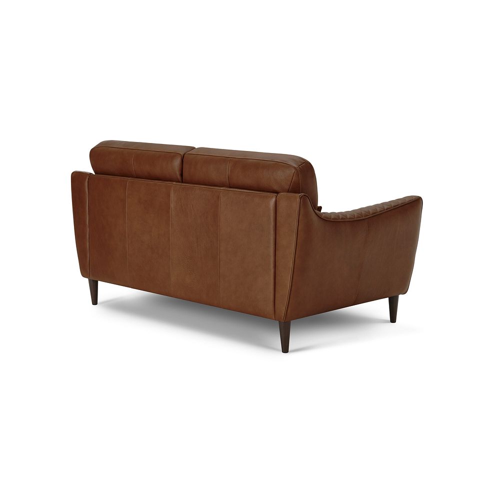 Lucca 2 Seater Sofa in Apollo Espresso Leather 3