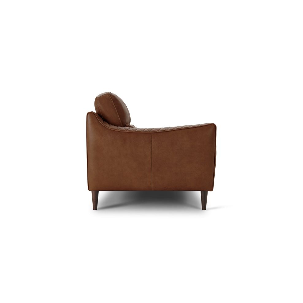 Lucca 2 Seater Sofa in Apollo Espresso Leather 4