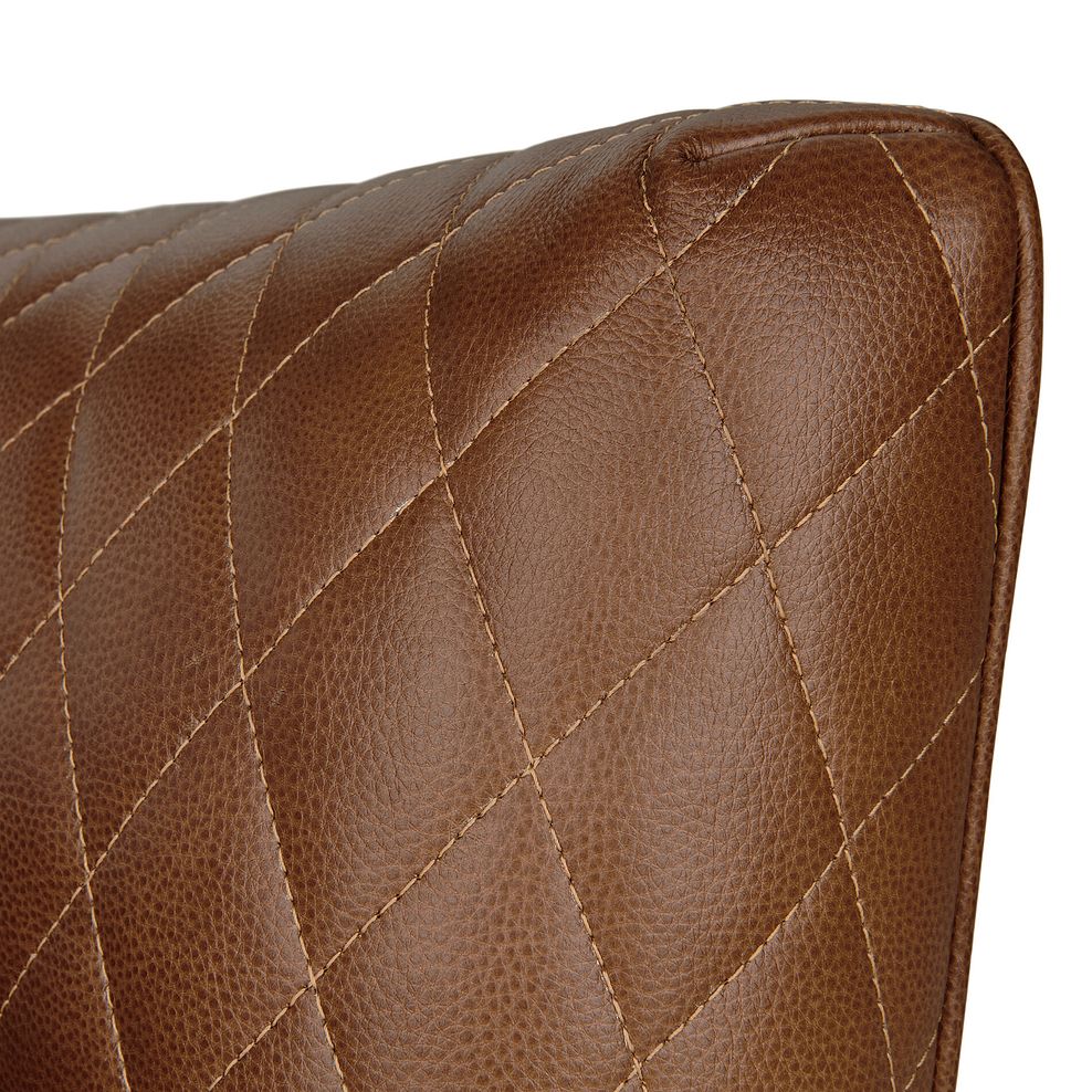 Lucca 2 Seater Sofa in Apollo Espresso Leather 7