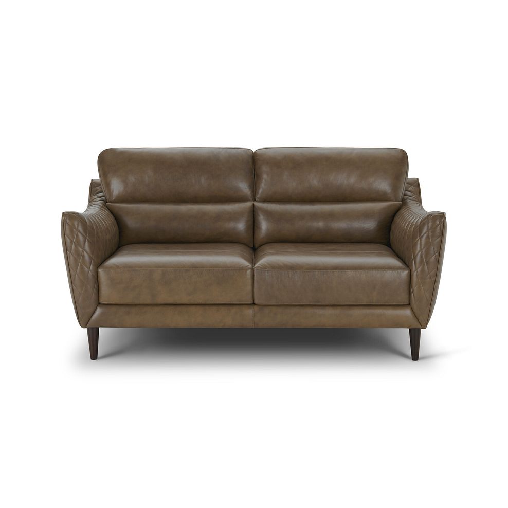 Lucca 2 Seater Sofa in Houston Ice Leather 2