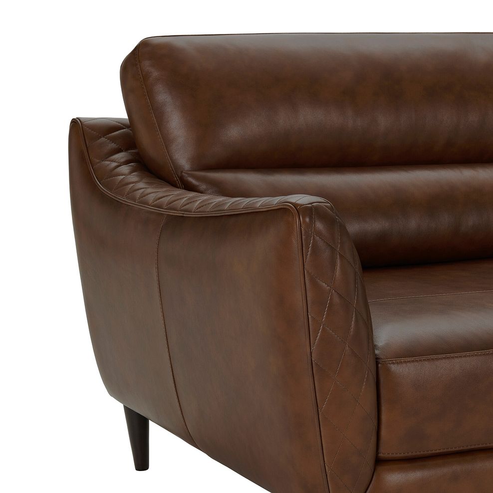 Lucca 2 Seater Sofa in Houston Whiskey Leather 11