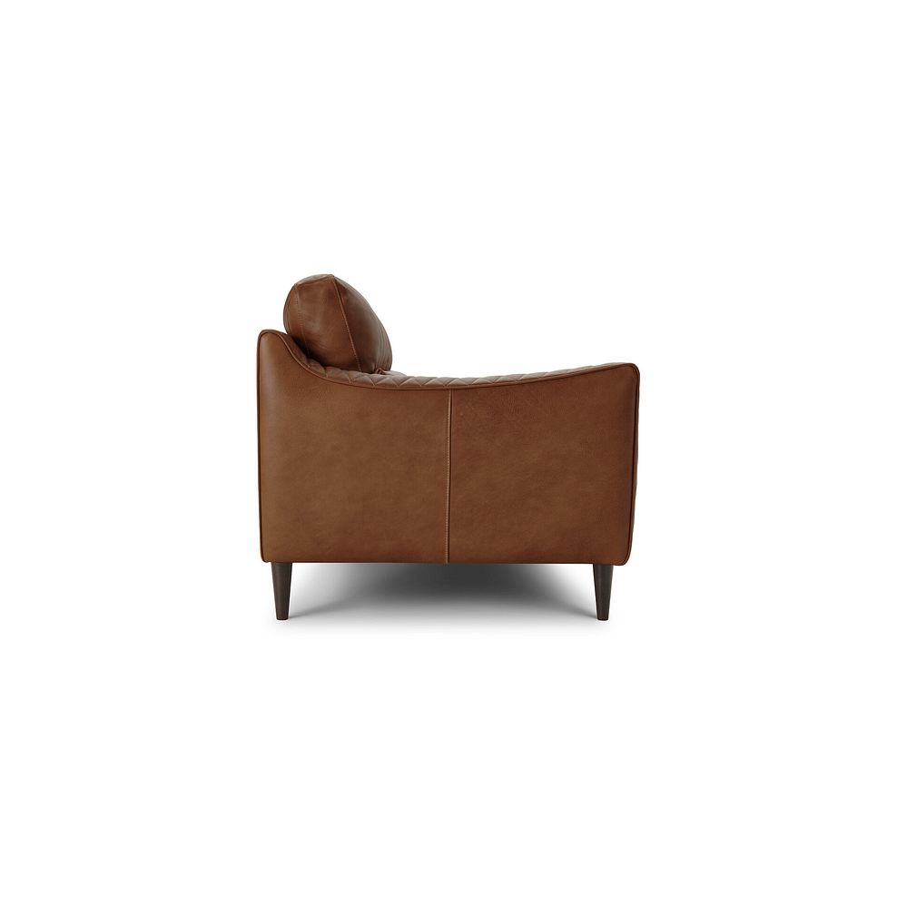 Lucca 3 Seater Sofa in Apollo Espresso Leather 4