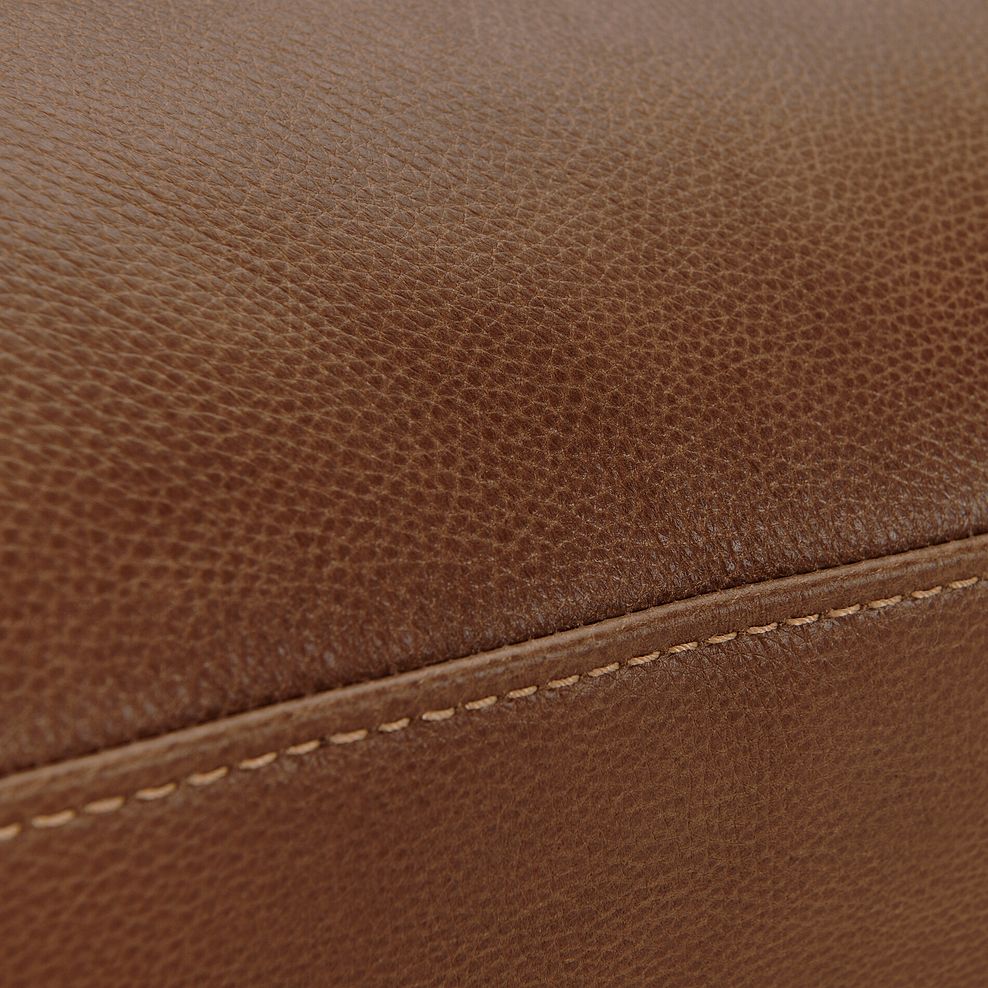 Lucca 3-seater Sofa in Apollo Espresso Leather | Oak Furnitureland