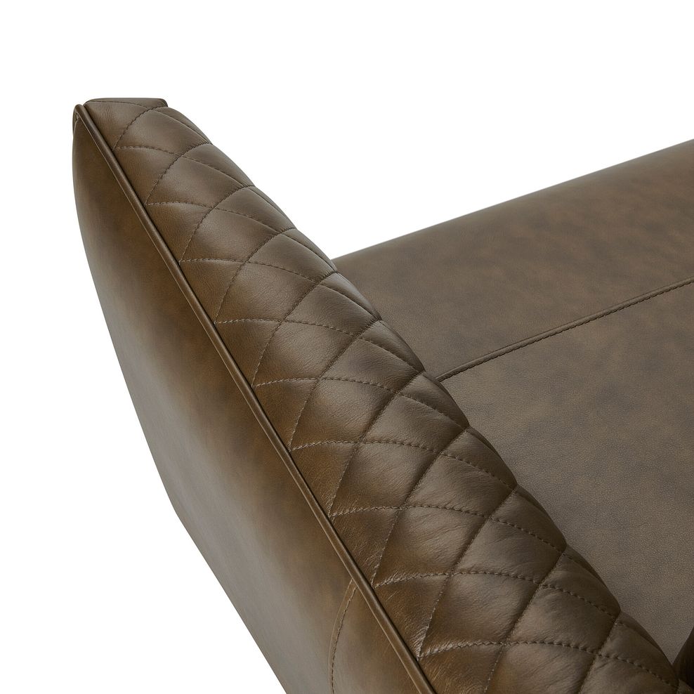 Lucca Armchair in Houston Ice Leather 8