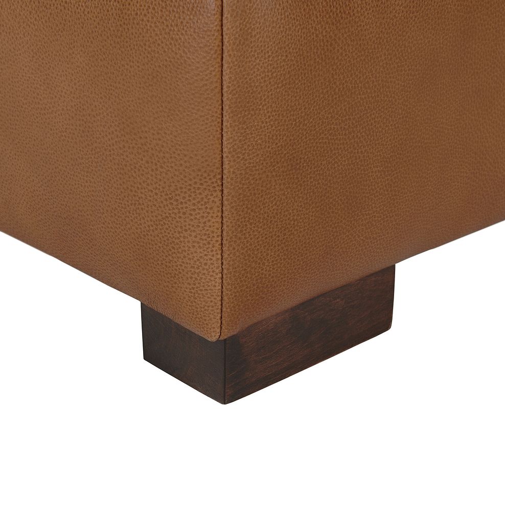 Lucca Storage Footstool in Apollo Ranch Leather 6