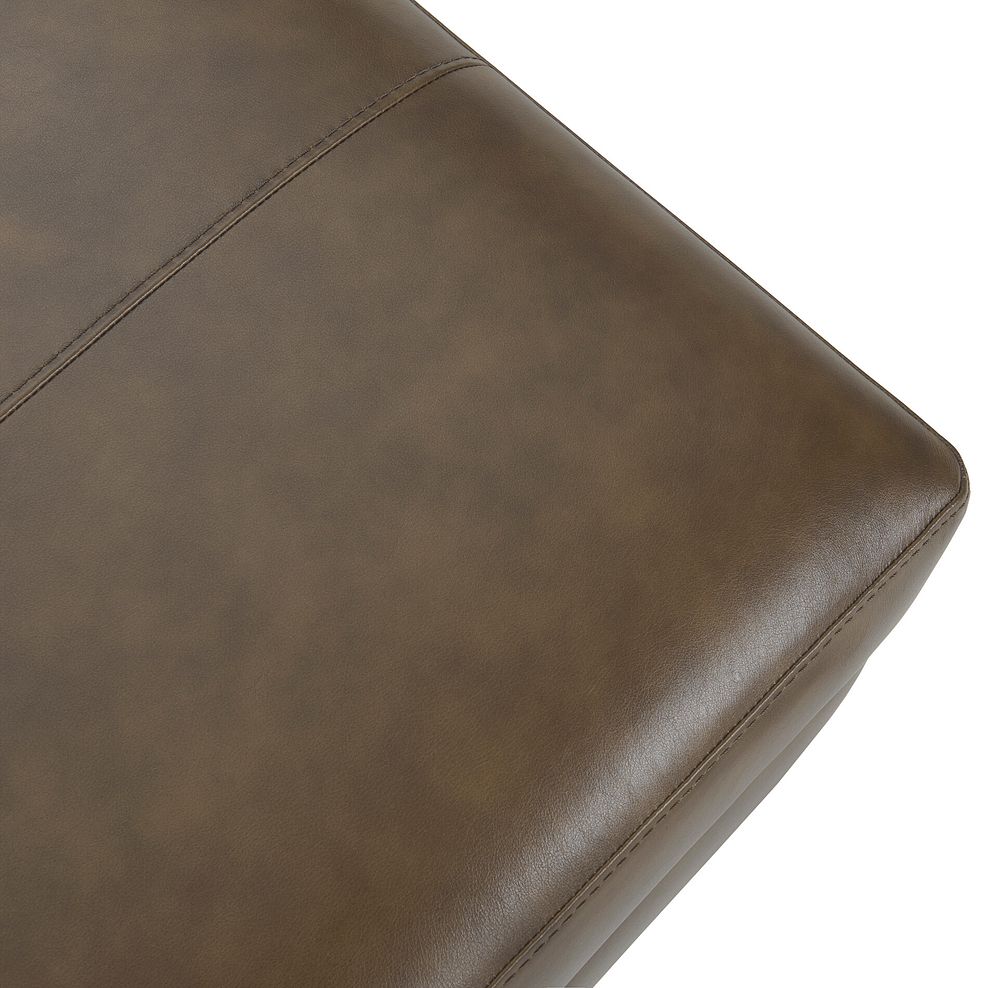 Lucca Storage Footstool in Houston Ice Leather 7