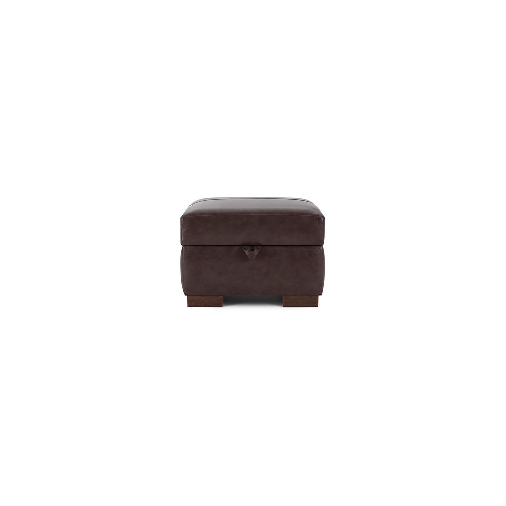 Lucca Storage Footstool in Houston Sienna Leather 3