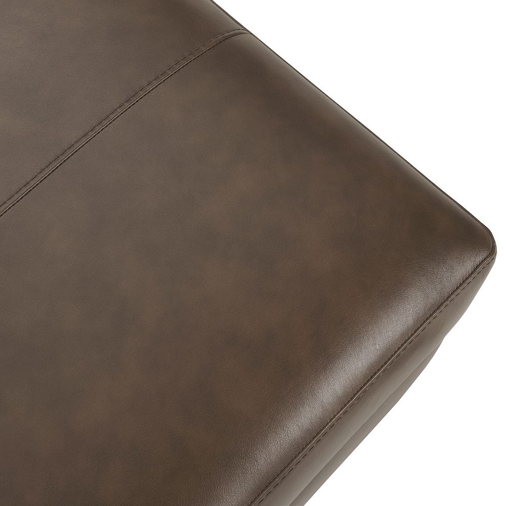 Lucca Storage Footstool in Houston Taupe Leather 7