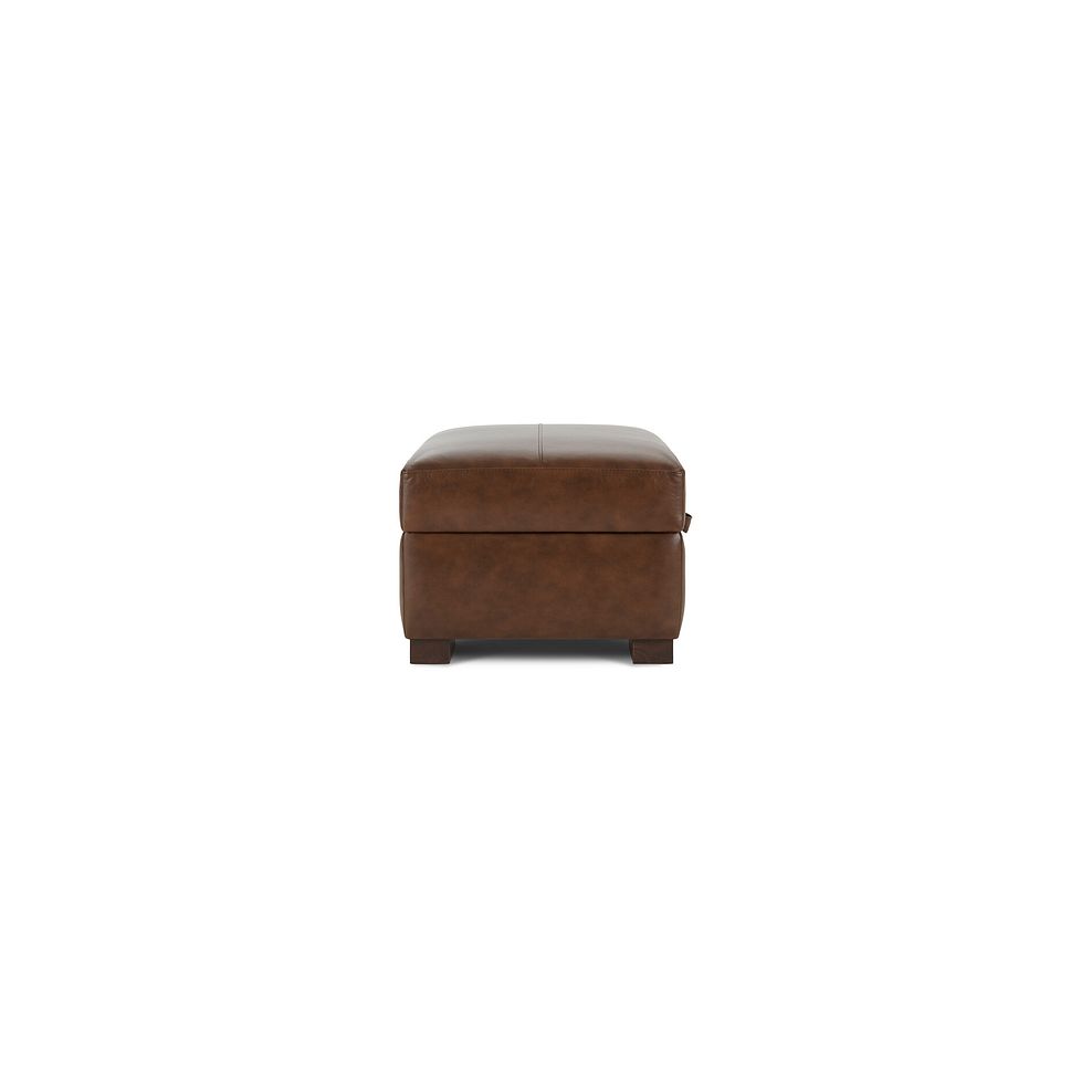 Lucca Storage Footstool in Houston Whiskey Leather 6