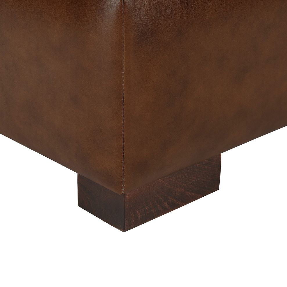 Lucca Storage Footstool in Houston Whiskey Leather 8