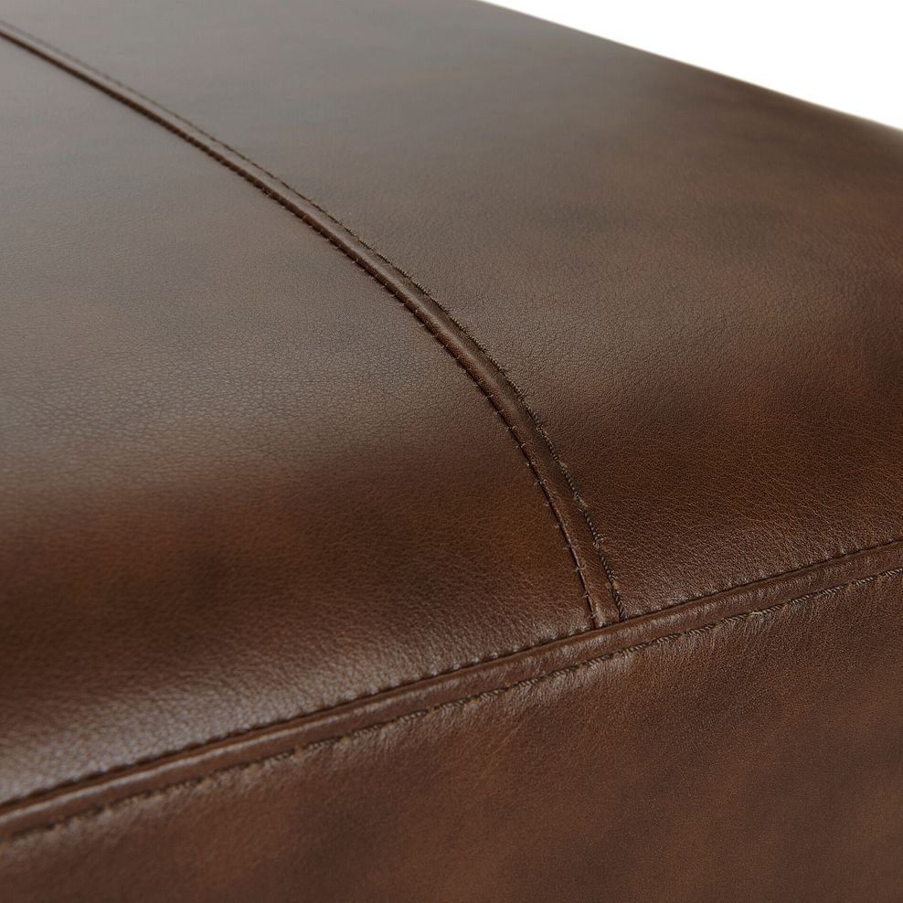 Lucca Storage Footstool in Houston Whiskey Leather 11