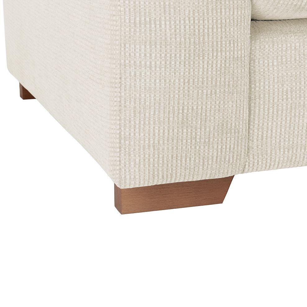 Ludlow 2 Seater Sofa in Ceriale Cream Fabric with Oyster Scatter Cushions 9