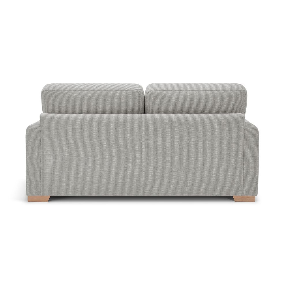 Ludlow 2 Seater Sofa in Ceriale Silver Fabric with Dove Scatter Cushions 5